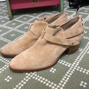 Rag & Bone tan suede boots